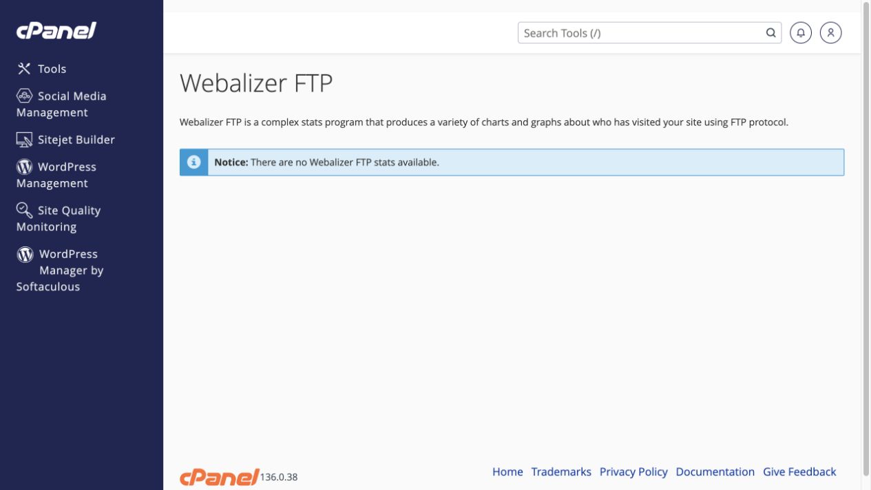 FTP statistics concern file-transfer traffic.